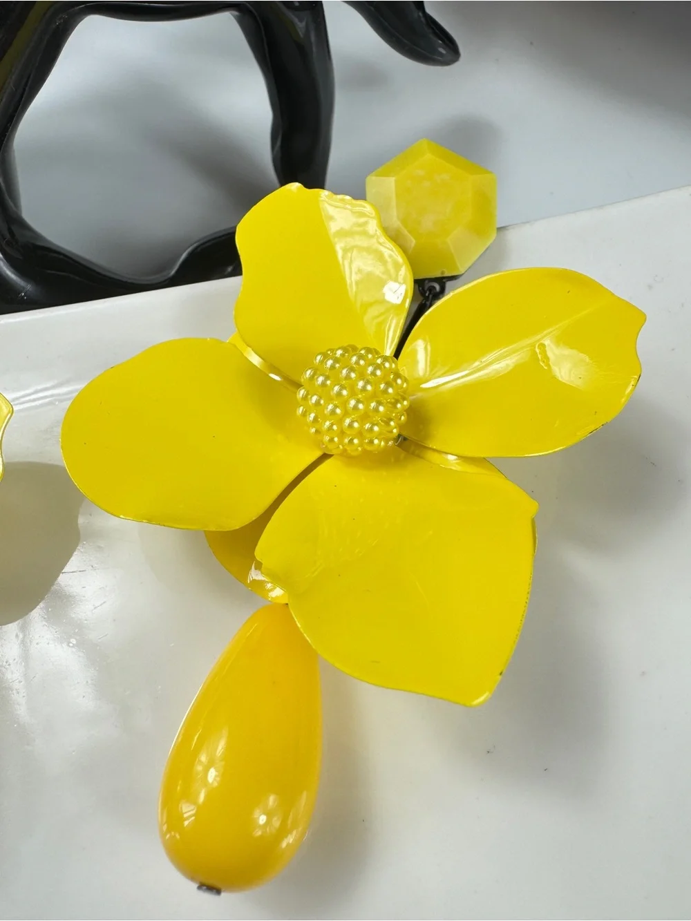 Zara Big Floral Earrings